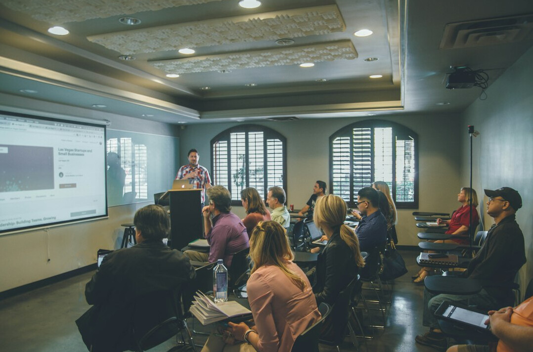 corporate training event